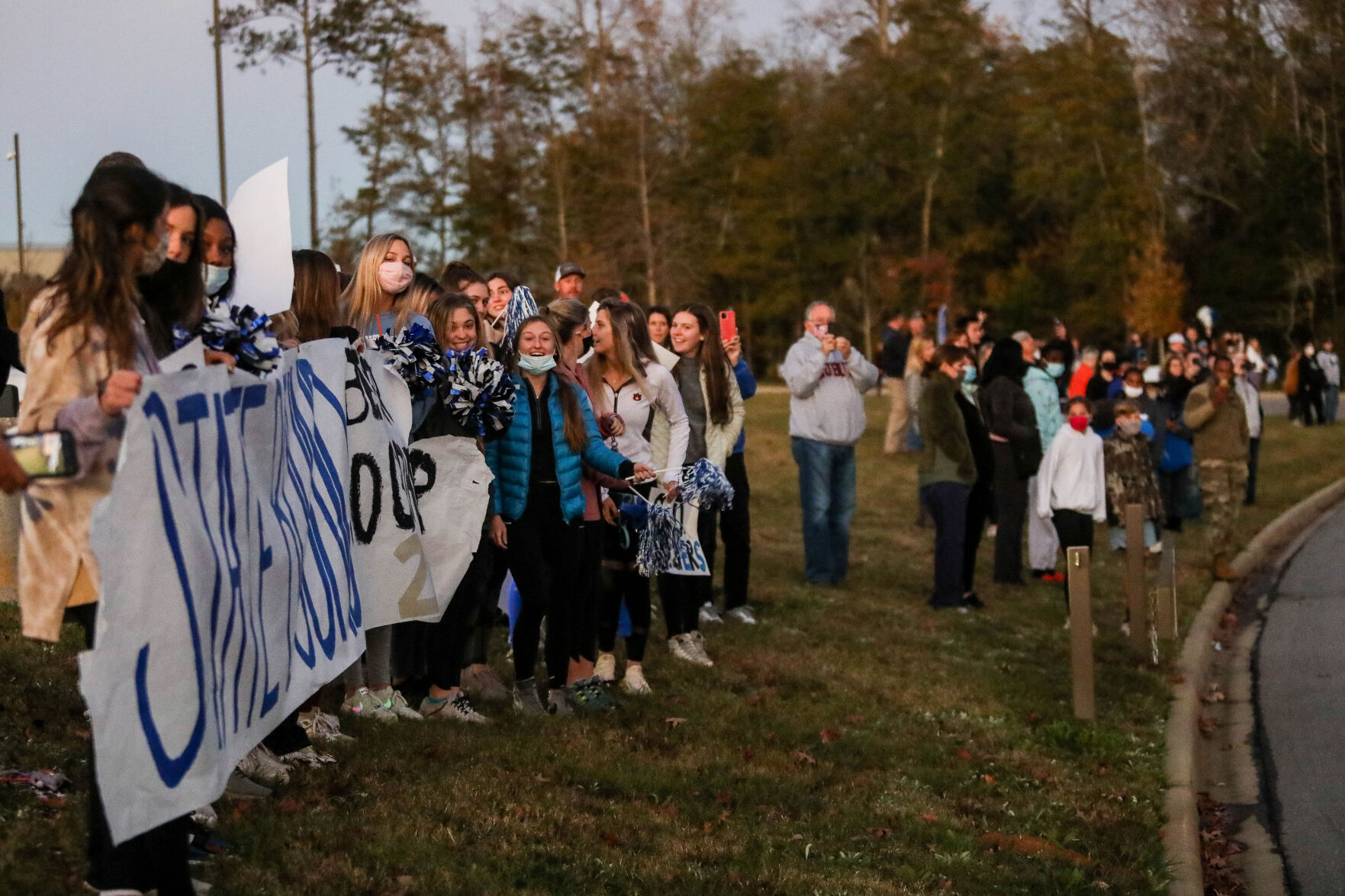 Auburn High football state championship send-off